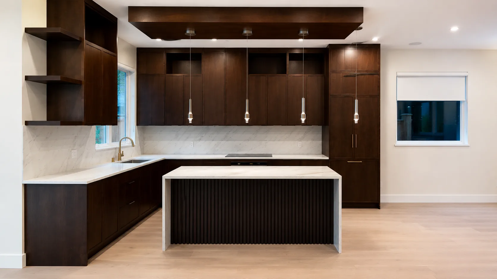 Dark Walnut Kitchen